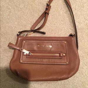 Michael kors brown crossbody bag